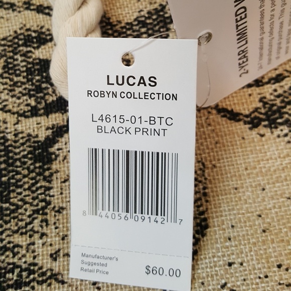 Lucas Cat Print Expandable Tote New with tags - Picture 5 of 5